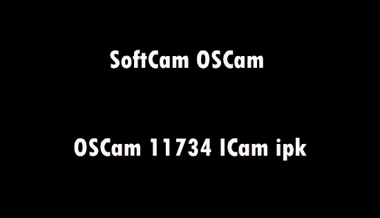 OSCam 11734 icam v9 ipk config
