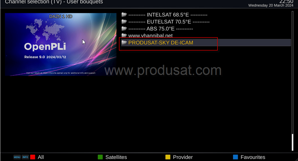 Script auto install oscam icam & icam settings