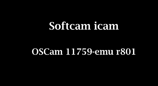 OSCam 11759-r801 icam libdvbcsa ipk
